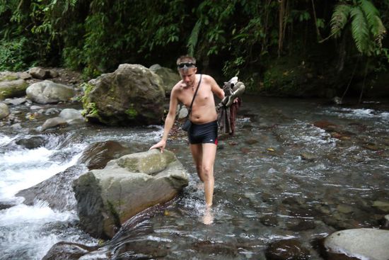 Die Stelle war noch harmlos 