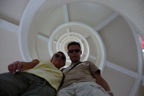 So hoch müssen wir laufen....