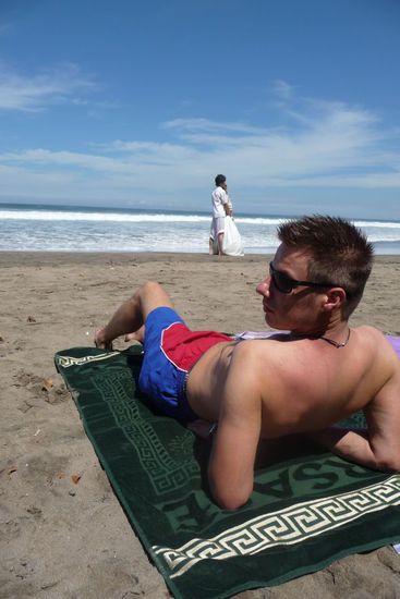 Man beachte das Brautpaar im Hintergrund...