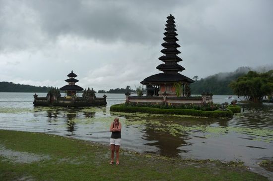 Im Übrigen war es nicht nur nass, sondern auch ziemlich kalt 