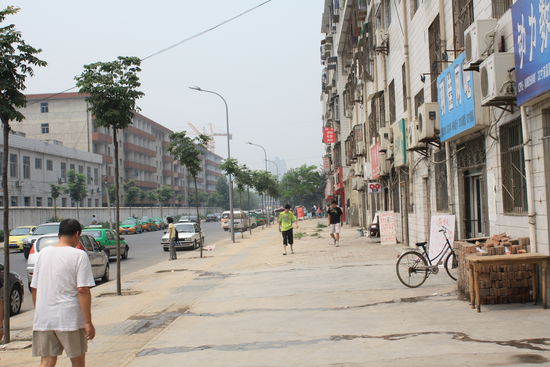 Typische Strasse in China