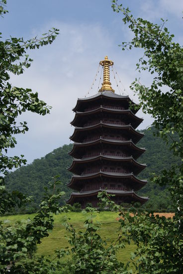 Pagode der Tempelanlage