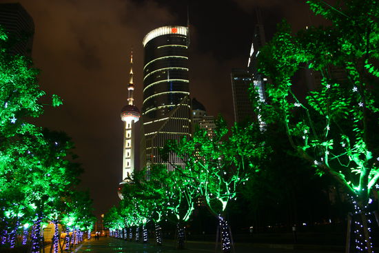 Pudong by night