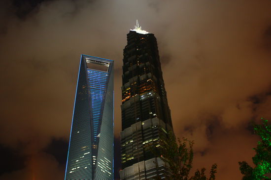 Pudong bei Nacht