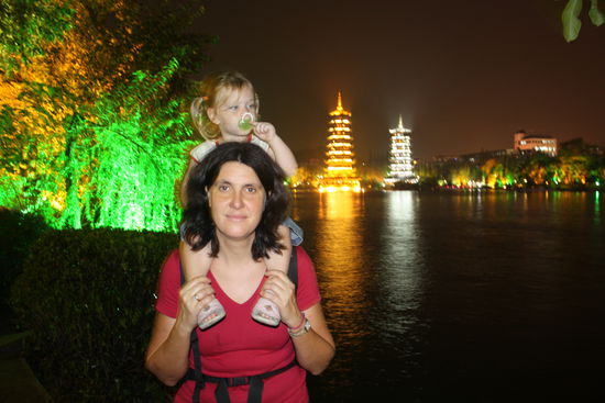 Die Pagoden sind fuer uns immer wieder faszinierend!