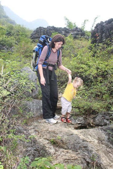 Challenges need the kids! Alle hatten Spass....