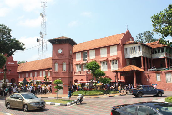 Das Stadthuis aus hollaendischer Zeit