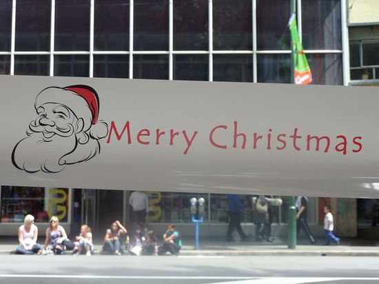 Wie gesagt, hier fängt Weihnachten etwas früher an...