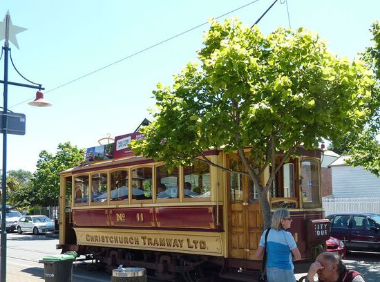 Tram in Christchurch