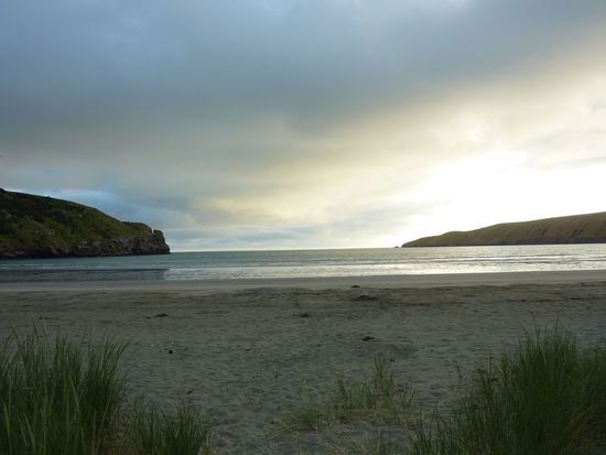 Sonnenaufgang am Okains Bay