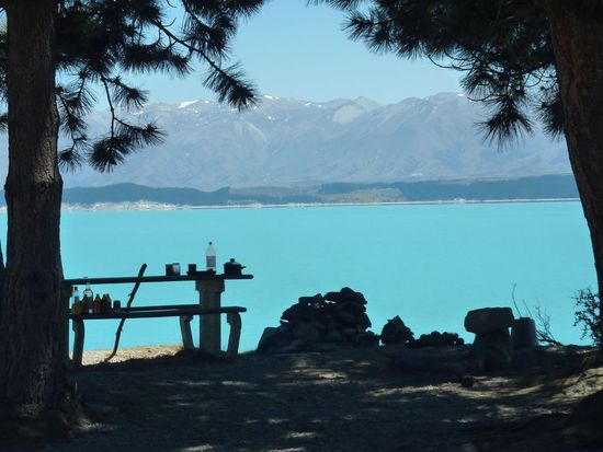Gibt es ein besseres Plätzchen zum Kochen (in dem Steinhaufen war Feuer)?