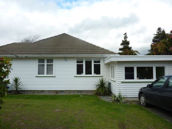 Das Haus meiner Gastfamilie, typisch neuseeländisch aus Holz gebaut und innen total gemütlich 