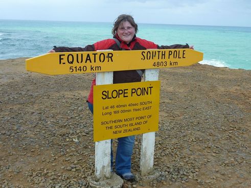 Slope Point, der südlichste Punkt Neuseelands