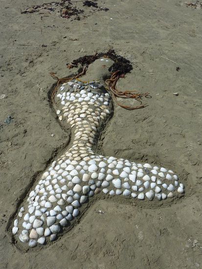 Meerjungfrau persönlich 