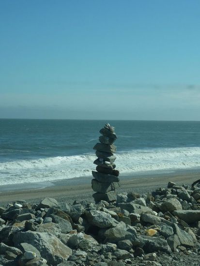 Einer von unzähligen Steintürmchen