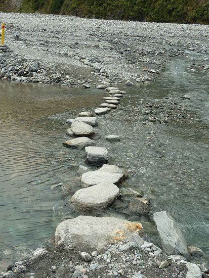 offizieller Wanderweg zum Fox-Gletscher
