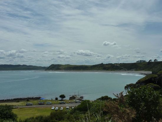 DER berühmte Strand in Raglan