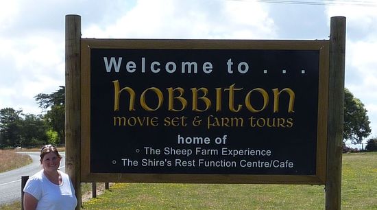 Hobbiton, die Heimat der Hobbits aus "Herr der Ringe"