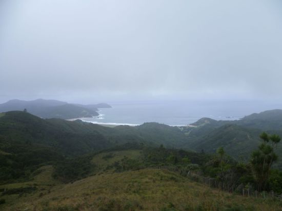 Blick vom Summit (Gipfel), unten rechts ist unser Campingplatz erkennbar