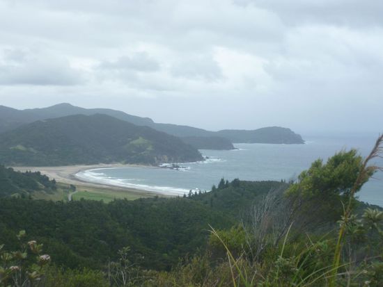 Blick auf Waikawa-Beach