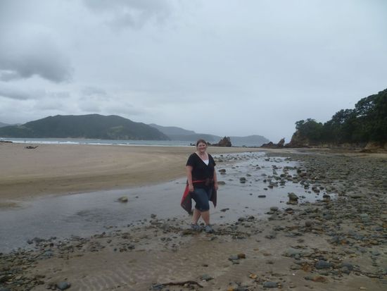 Zurück am Strand von Waikawa