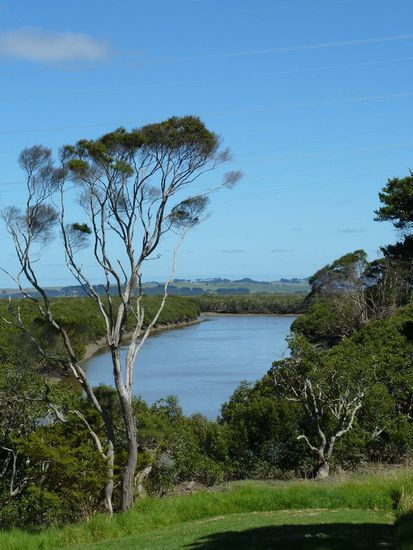 In the middle of nowhere...