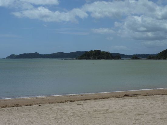 Mittagspause am Strand von Paihia