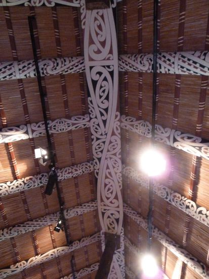 Decke in der Marae