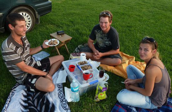 Ersatz-Abendessen mit den Franzosen