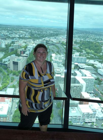 in diesem Moment stand ich auf dem Glasboden