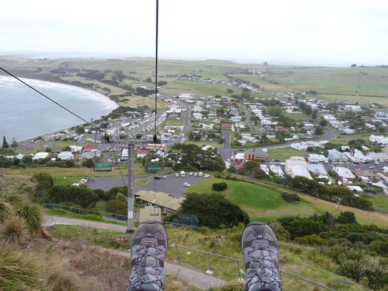 Gut, dass ich meine Jandals noch gegen meine Wanderschuhe eingetauscht hatte 