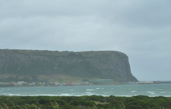 Blick auf den Berg "Nut"