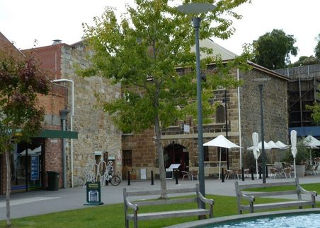 Salamaca Place, sehr schön zum Verweilen und Kaffee schlürfen