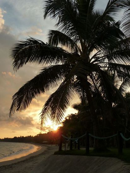 erster gut zu sehende Sonnenuntergang 