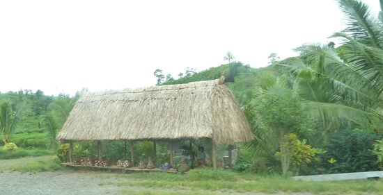 Stand, an dem Früchte verkauft wurden