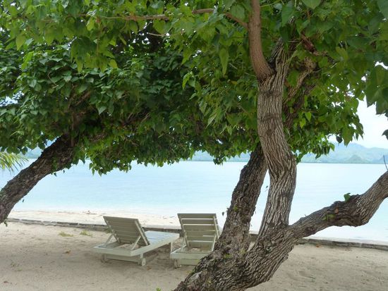 Reiseprospekt-Foto, in diesem Fall aber in echt 