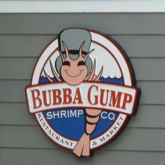 Forest Gump lässt grüßen (Restaurant wurde überlutet und war daher geschlossen)
