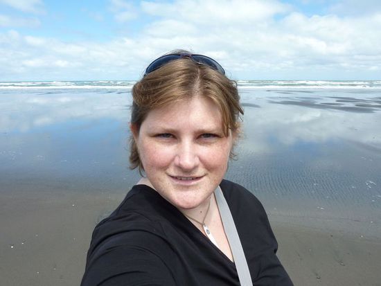 An einem der neun besuchten Strände in zwei Tagen 