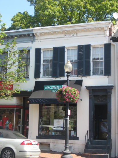 Typisches Haus in Georgetown