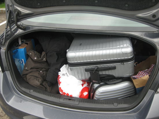 Das ist mal n Kofferraum!