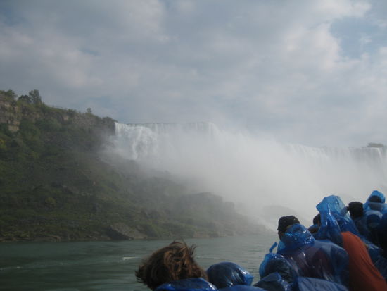 Auf der "Maid of the mist"