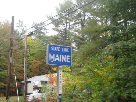 Ankunft in Maine