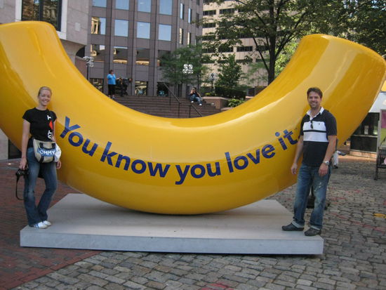 Lustige "Nudel-Promo"