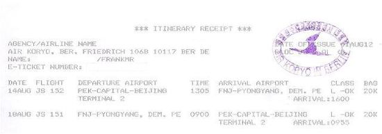Flugticket