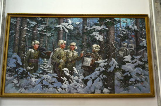 Befreiungskampf im Winter...