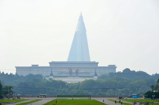 Mansu Hügel und Ryugyong Hotel