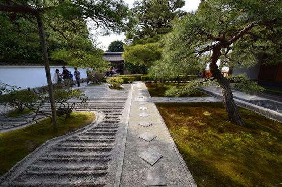 Eingangsbereich des Ginkaku-ji Tempel