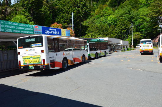...und das letzte Stück mit dem Bus.
