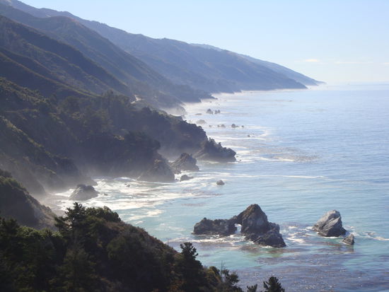 Der Pacific Coast Highway am Morgen