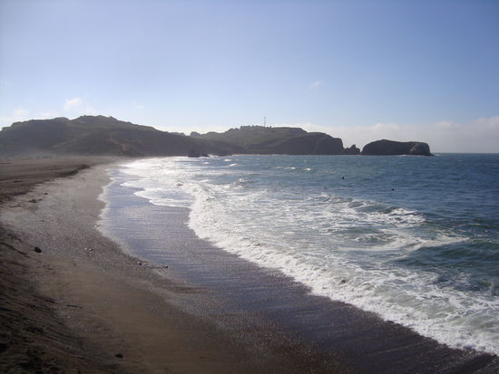 Ein schöner Frühstücksplatz nicht weit von der Stadt